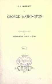 The writings of George Washington
