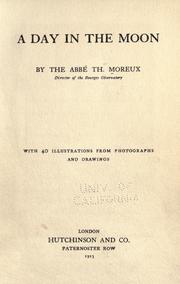 Cover of: A day in the moon