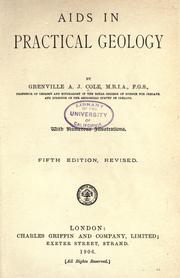 Cover of: Aids in practical geology by Grenville A. J. Cole