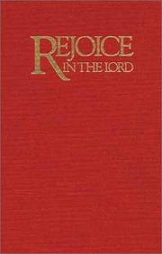 Cover of: Rejoice in the Lord by Erik Routley