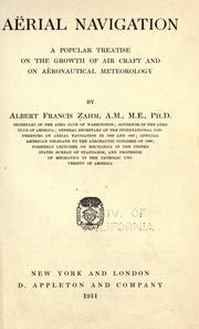 Cover of: A©·erial navigation: a popular treatise on the growth of air craft and on a©·eronautical meteorology