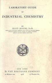 Cover of: Laboratory guide of industrial chemistry