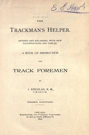Cover of: The trackman's helper.: Revised and enlarged ... A book of instruction for track foremen.