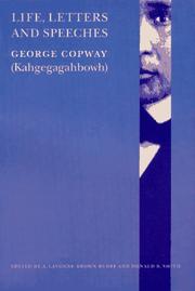 Life, letters, and speeches by George Copway