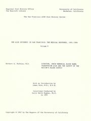 Cover of: The AIDS epidemic in San Francisco by introduction by James Chin ; interviews conducted by Sally Smith Hughes.