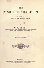 Cover of: The dash for Khartoum by G. A. Henty