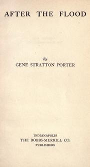 Cover of: After the flood by Gene Stratton-Porter