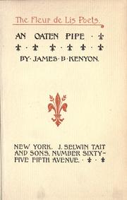 Cover of: oaten pipe