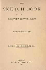 Cover of: Sketch book of Geoffrey Crayon, gent. by Washington Irving