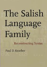 Cover of: The Salish Language Family by Paul D. Kroeber