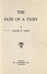 Cover of: The Fate of a fairy