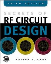 Secrets of RF circuit design by Joseph J. Carr