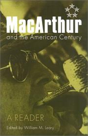 Cover of: MacArthur and the American century: a reader