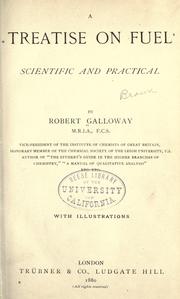 A treatise on fuel by Robert Galloway