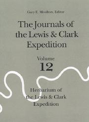 Cover of: The Journals of the Lewis and Clark Expedition, Volume 12 by Meriwether Lewis, William Clark