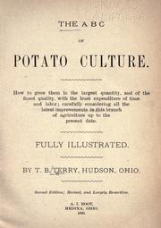 Cover of: The ABC of potato culture. by T. B. Terry