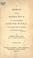 Cover of: A memoir of the political life of the Right Honourable Edmund Burke