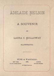 Cover of: Adelaide Neilson: a souvenir