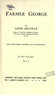 Cover of: Farmer George by Lewis Melville