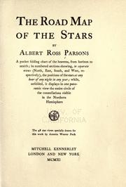 Cover of: Road map of the stars