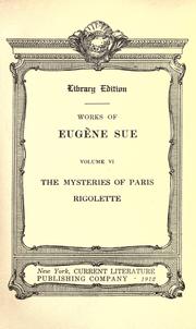 Cover of: Works of Eugène Sue. by Eugène Sue