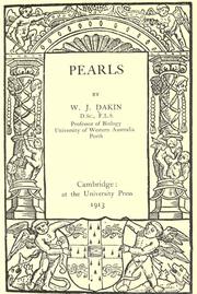 Cover of: Pearls