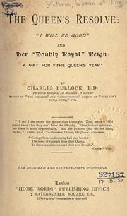 The Queen's resolve by Bullock, Charles