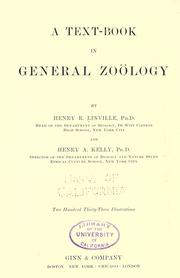 Cover of: A text-book in general zoölogy by Henry R. Linville