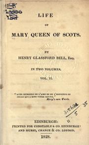 Cover of: Life of Mary Queen of Scots.