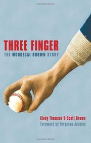 Cover of: Three Finger by Cindy Thomson, Scott Brown