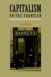 Cover of: Capitalism on the frontier: Billings and the Yellowstone Valley in the nineteenth century