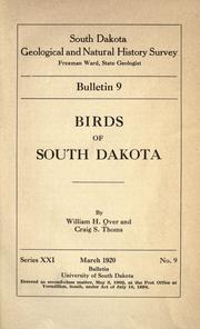 Cover of: Birds of South Dakota