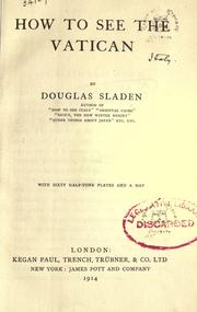How to see the Vatican by Douglas Sladen