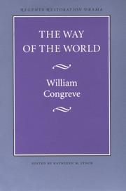 Cover of: Way of the World by William Congreve