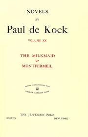 Cover of: Novels by Paul de Kock.
