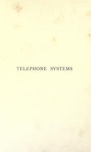 Cover of: The telephone systems of the continent of Europe by by A.R. Bennett.