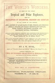 Cover of: The world's wonders as seen by the great tropical and polar explorers by James W. Buel