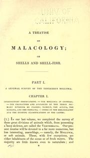 Cover of: A treatise on malacology; or, Shells and shell fish by William John Swainson
