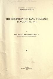 The eruption of Taal volcano, January 30, 1911 by Philippines. Weather Bureau.