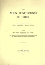 Cover of: The alien Benedictines of York by John Solloway