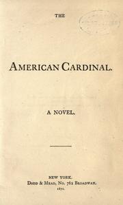 Cover of: The American cardinal.: A novel.