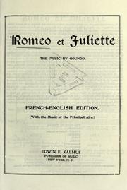 Cover of: Romeo et Juliette by Charles Gounod