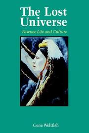 Cover of: The Lost Universe by Gene Weltfish