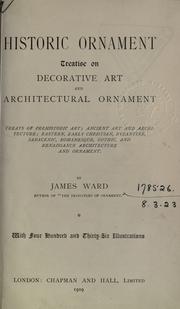 Cover of: Historic ornament, treatise on decorative art and architectural ornament.