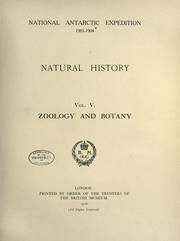 Natural history by British National Antarctic Expedition (1901-1904)