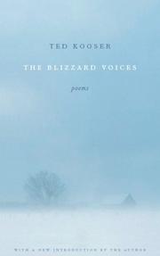 Cover of: The Blizzard Voices by Ted Kooser