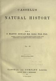 Cover of: Cassell's natural history.