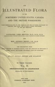 Cover of: illustrated flora of the northern United States, Canada and the British possessions | Nathaniel Britton