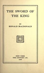 Cover of: The sword of the King