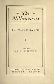 Cover of: The millionairess by Ralph, Julian